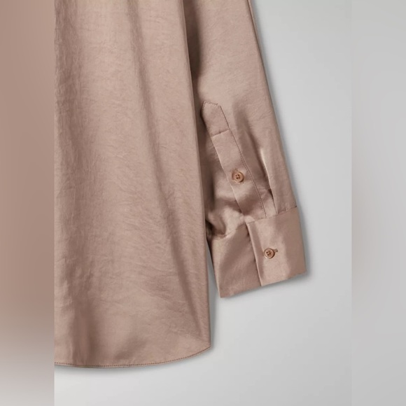 Aritzia Wilfred Relaxed Button Up - Size S - Picture 6 of 10